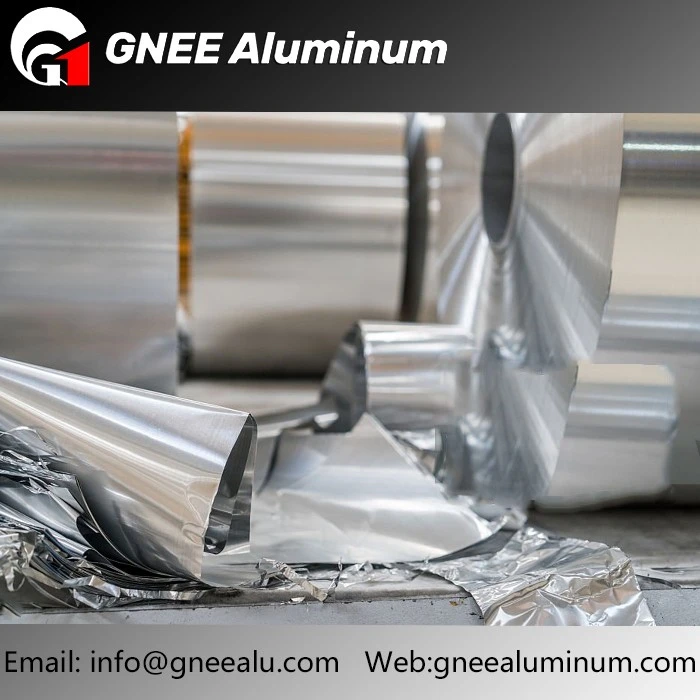 8011 Aluminium Foil Jumbo Roll In Meter